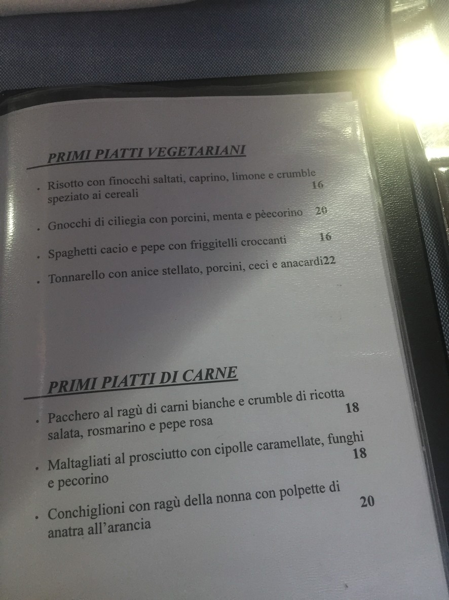 SalSamente Ristorante Roma menu 3