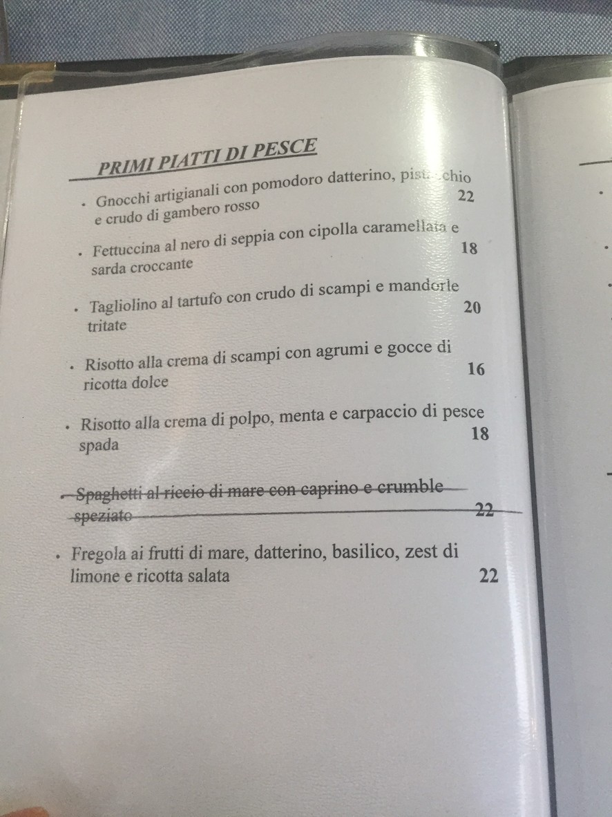 SalSamente Ristorante Roma menu 4