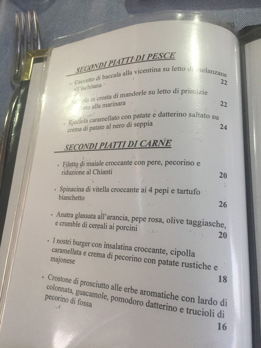 SalSamente Ristorante Roma menu 5