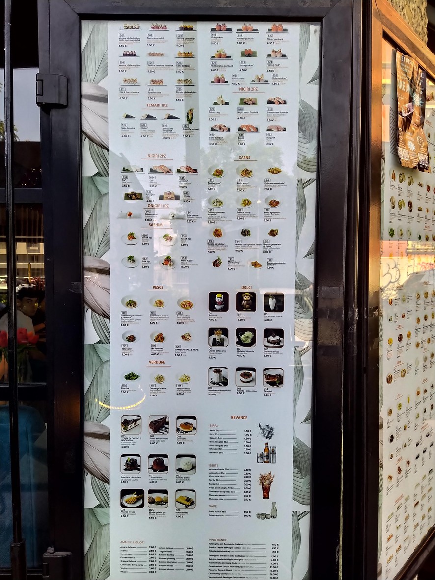 Sushi Restaurant Koi menu 3
