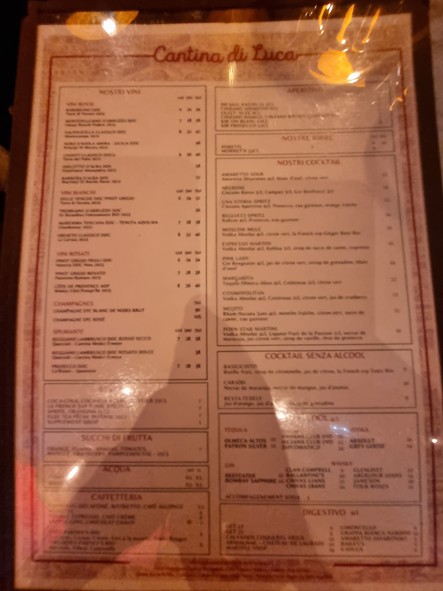 Cantina di Luca