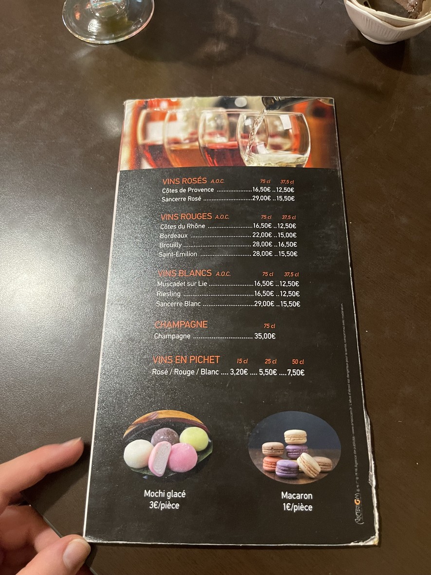 Fusión sushi a voluntad menu 4