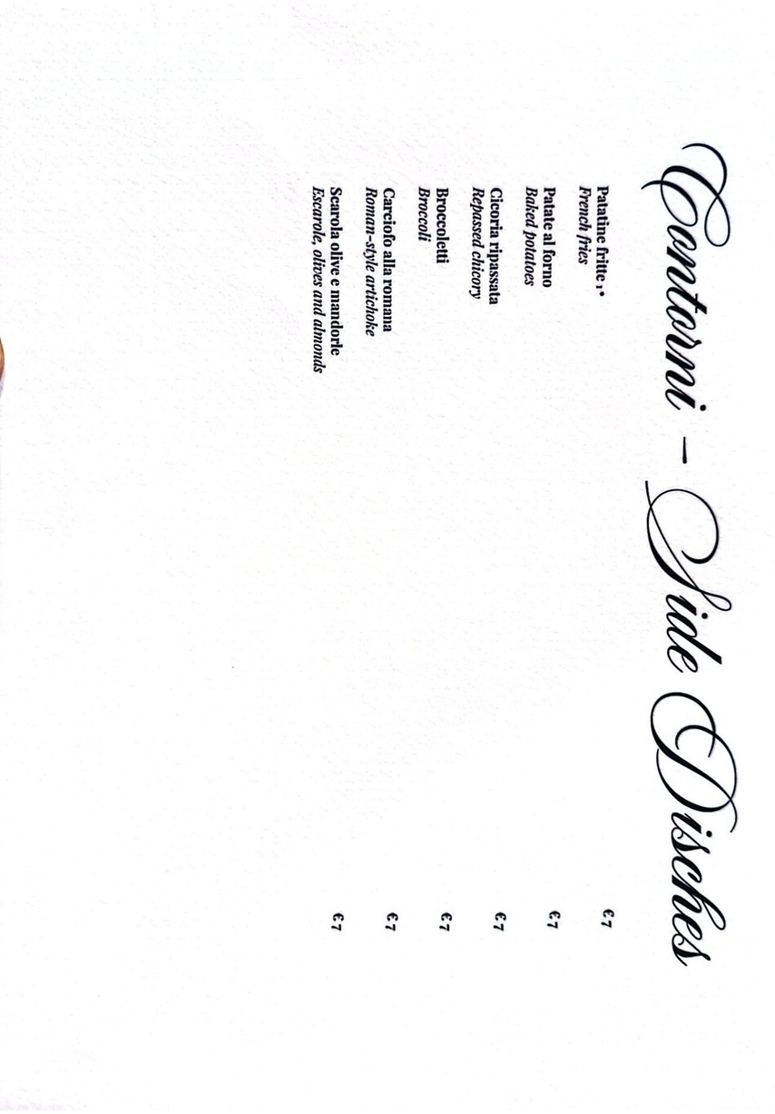 Margot - Ristorante Prati menu 5