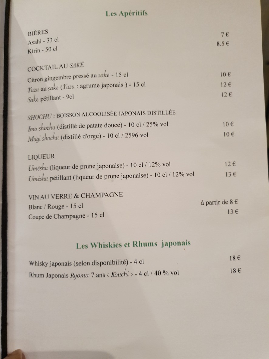 Momoka menu 1