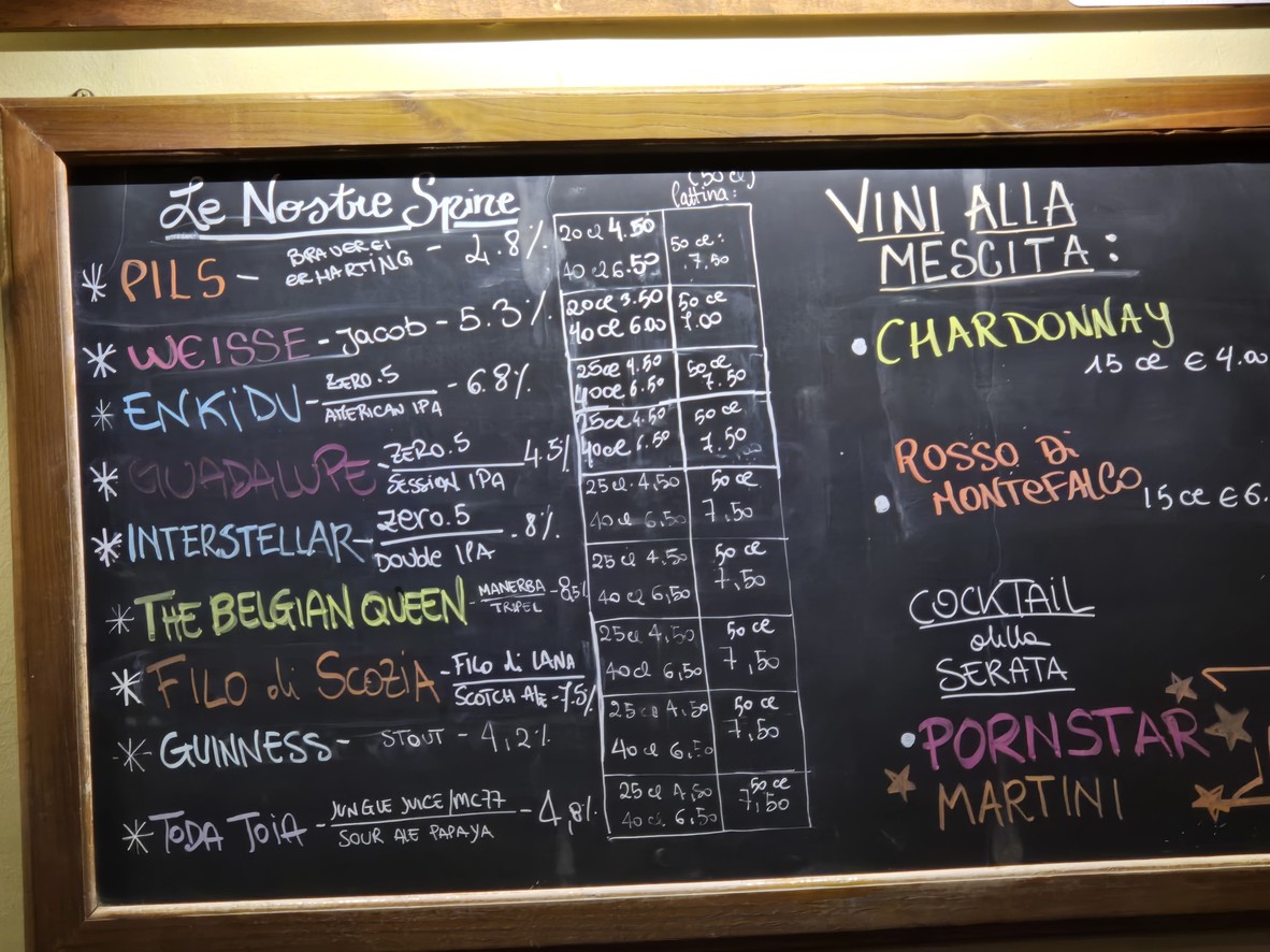 King Arthur menu 1