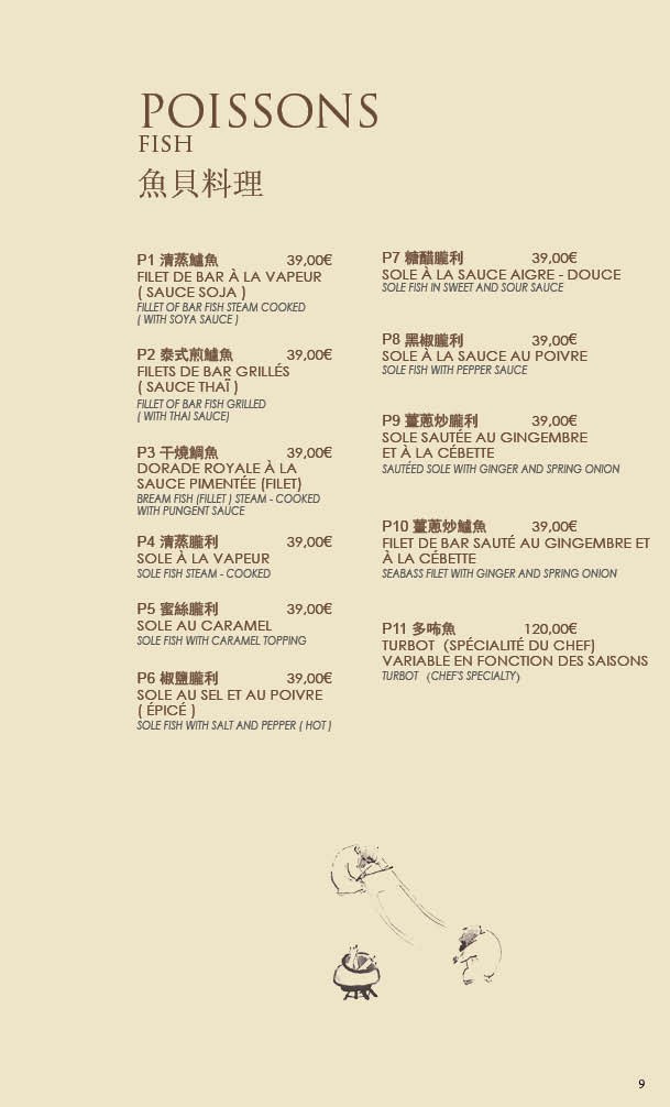 Chez Ly...Restaurant menu 7
