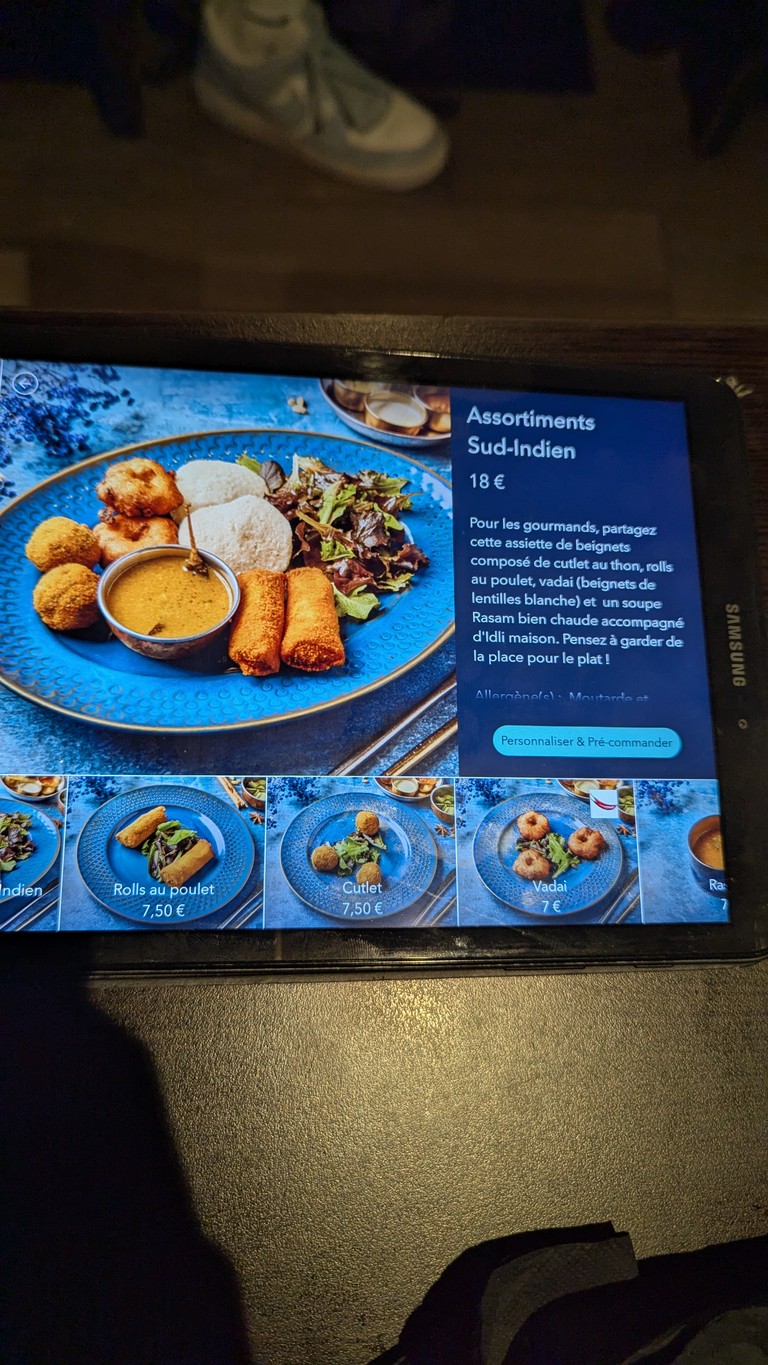 محطة كريشنا - مطعم ومأكولات هندية menu 1