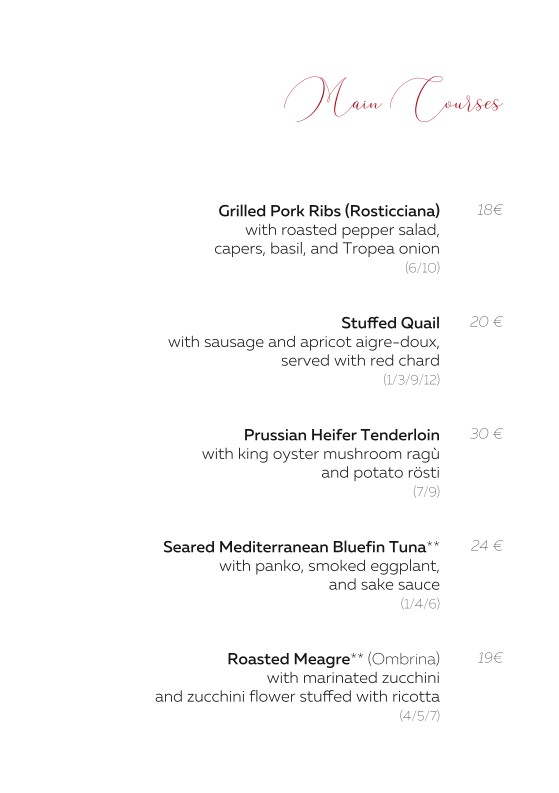 Taverna Volpetti menu 3