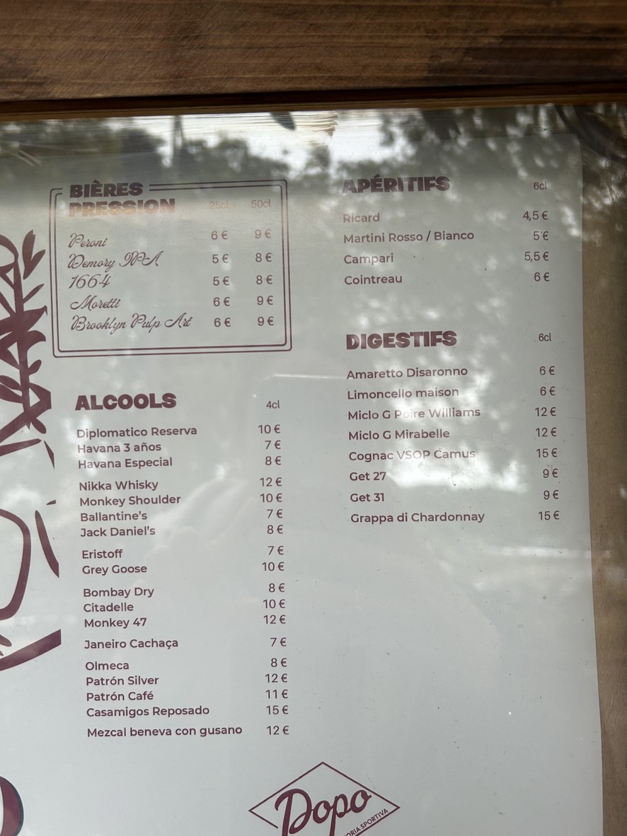 Dopo menu 2