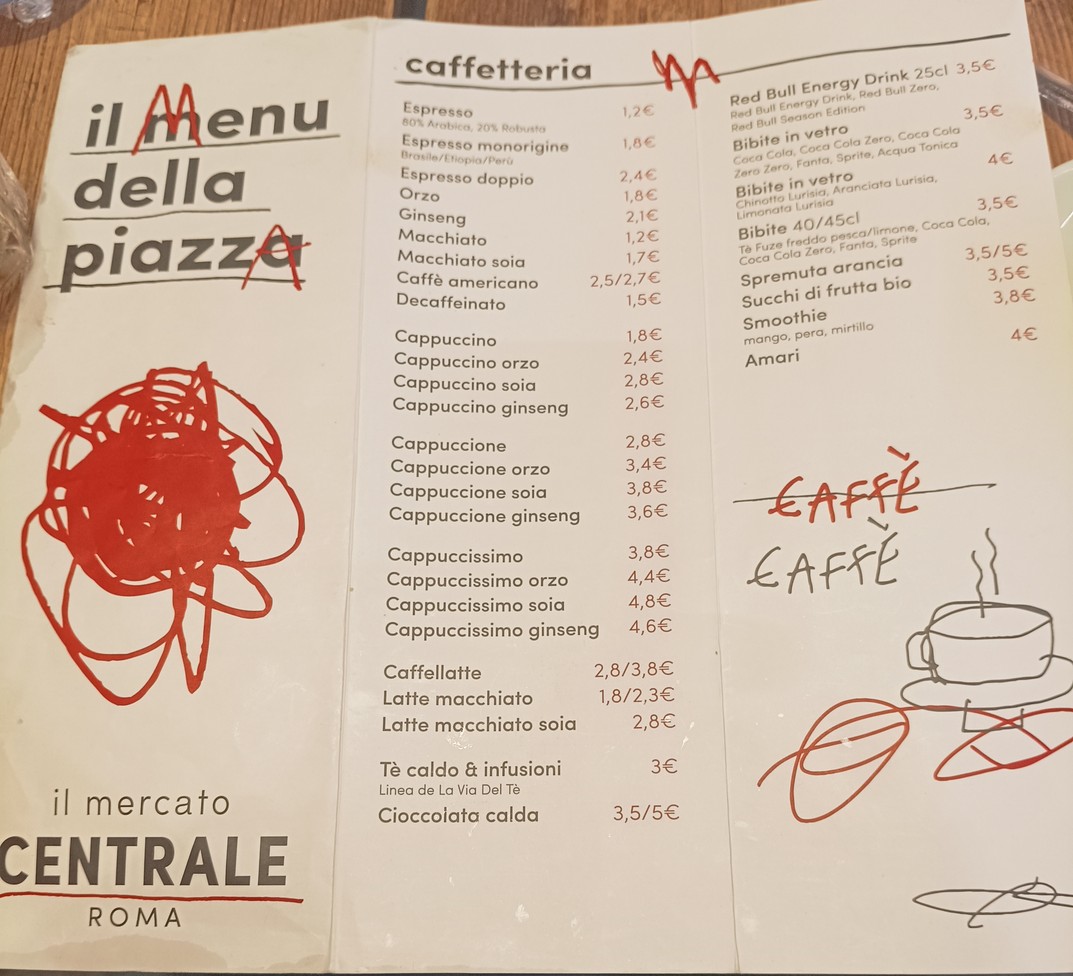 ميركاتو سنترال روما menu 7