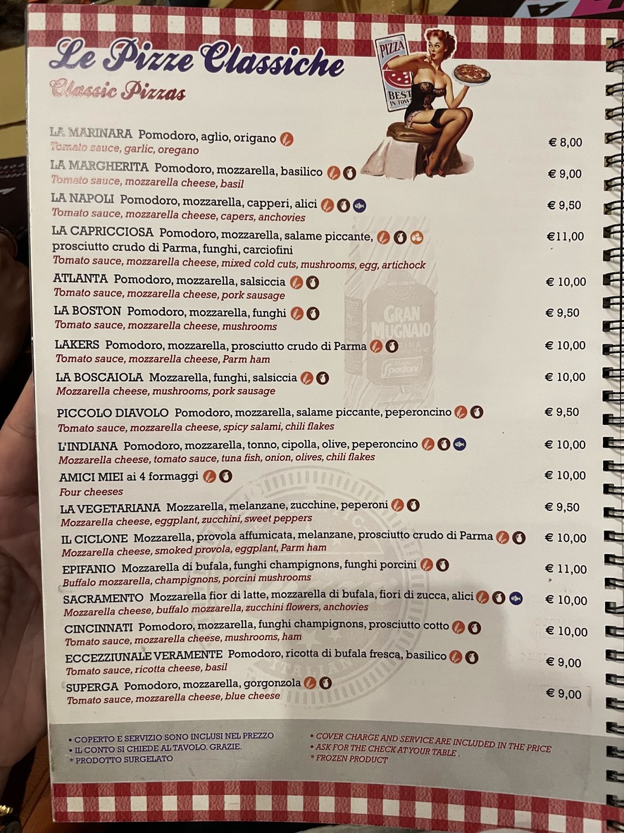 Restaurante La Base menu 6