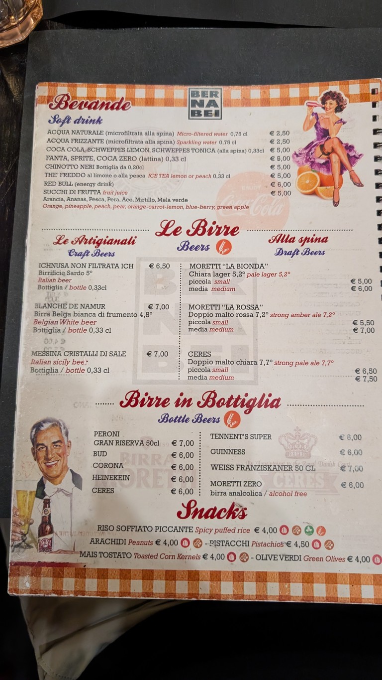 Restaurante La Base menu 8