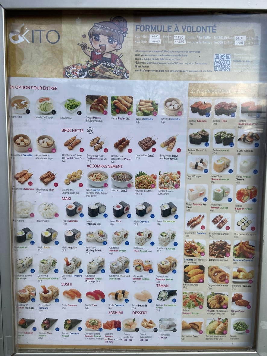 Okito menu 2