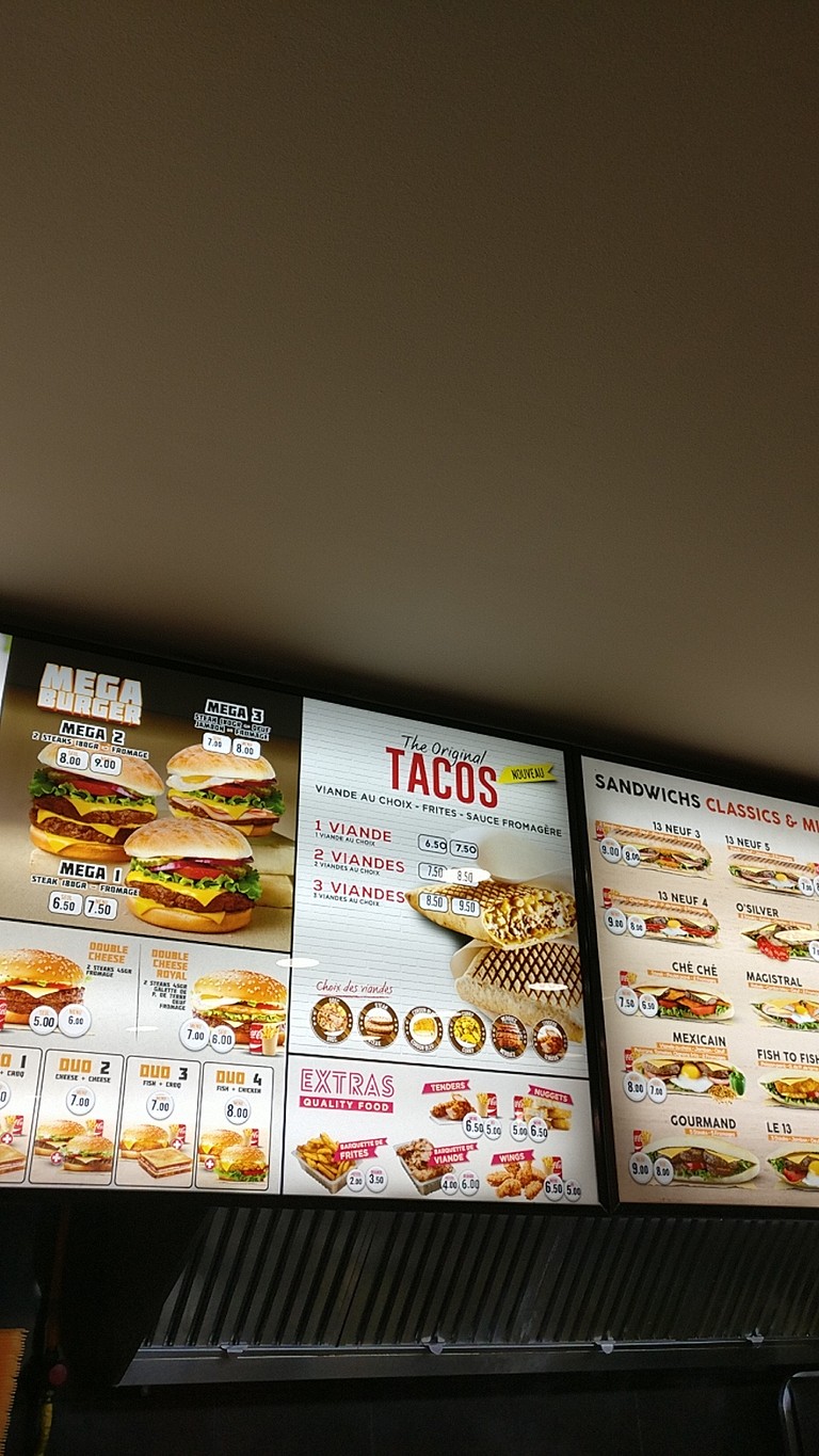O'Délices menu 3