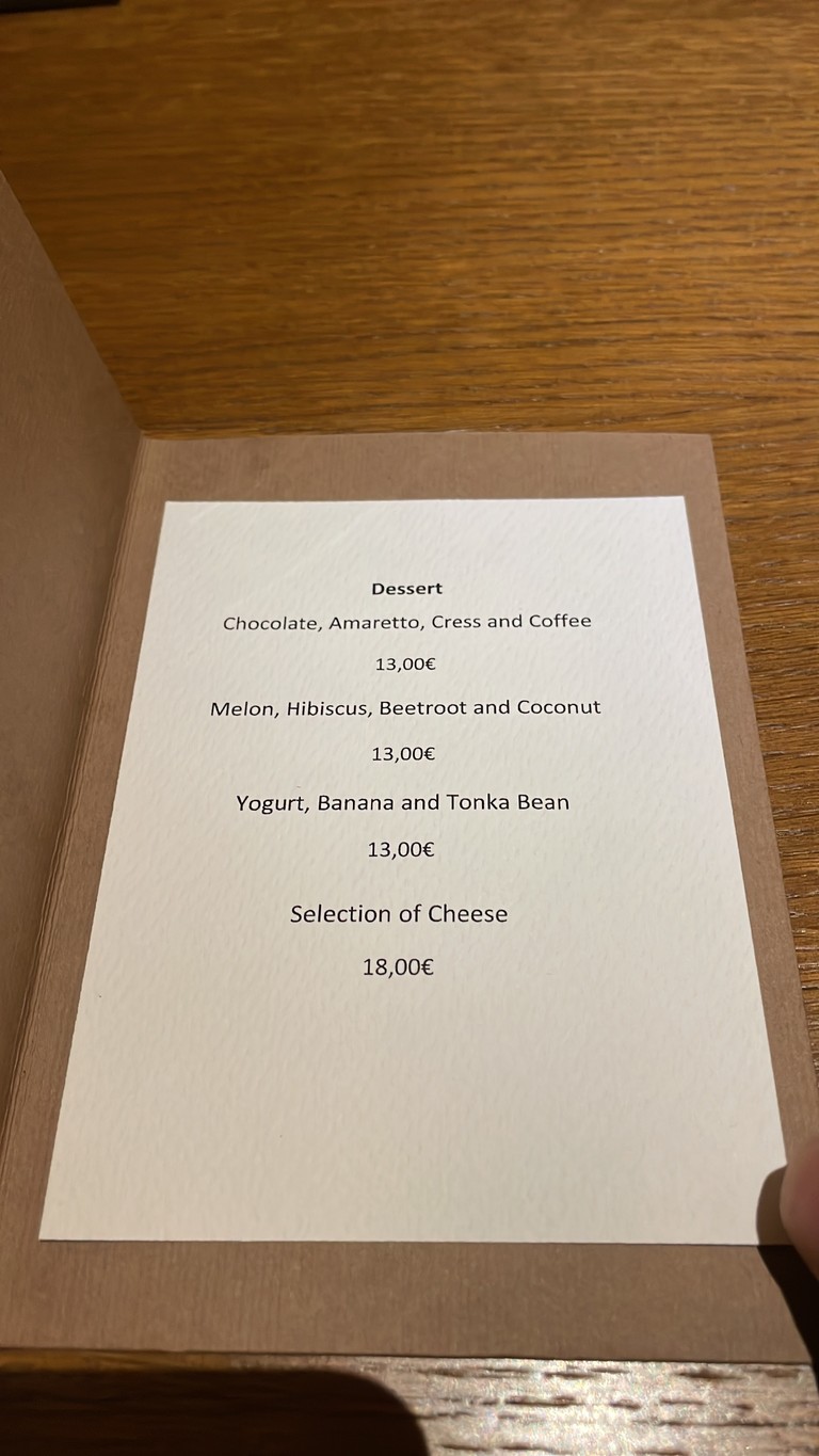 Bistrot64 menu 2