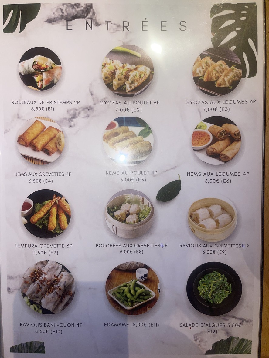 Chez Lola menu 2
