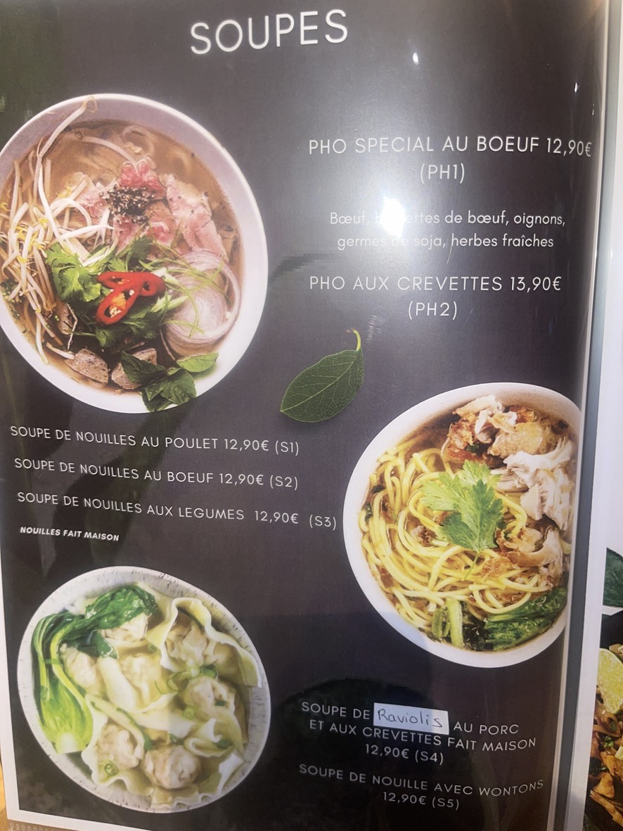 Chez Lola menu 3