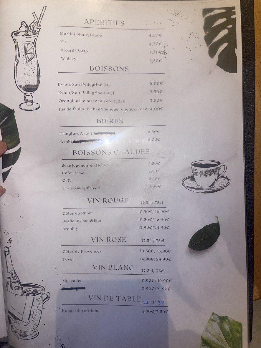 Chez Lola menu 10