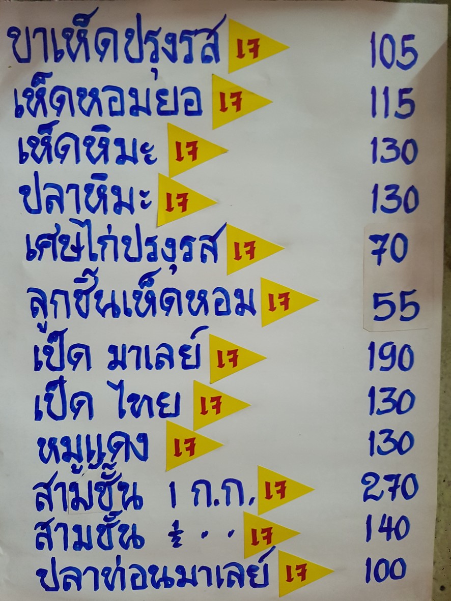 Nam Heng Vegetarian Health Food menu 2