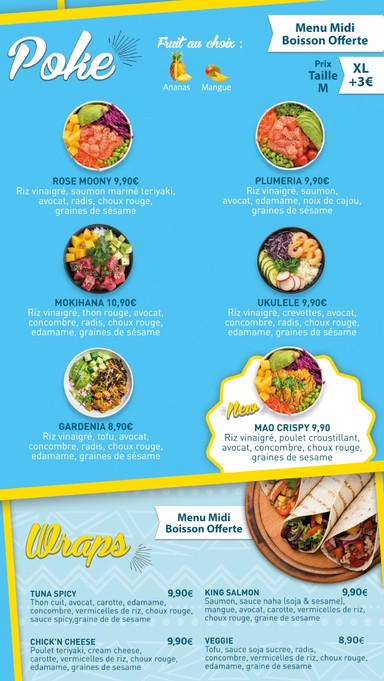 WANNA - Poke x Sushi