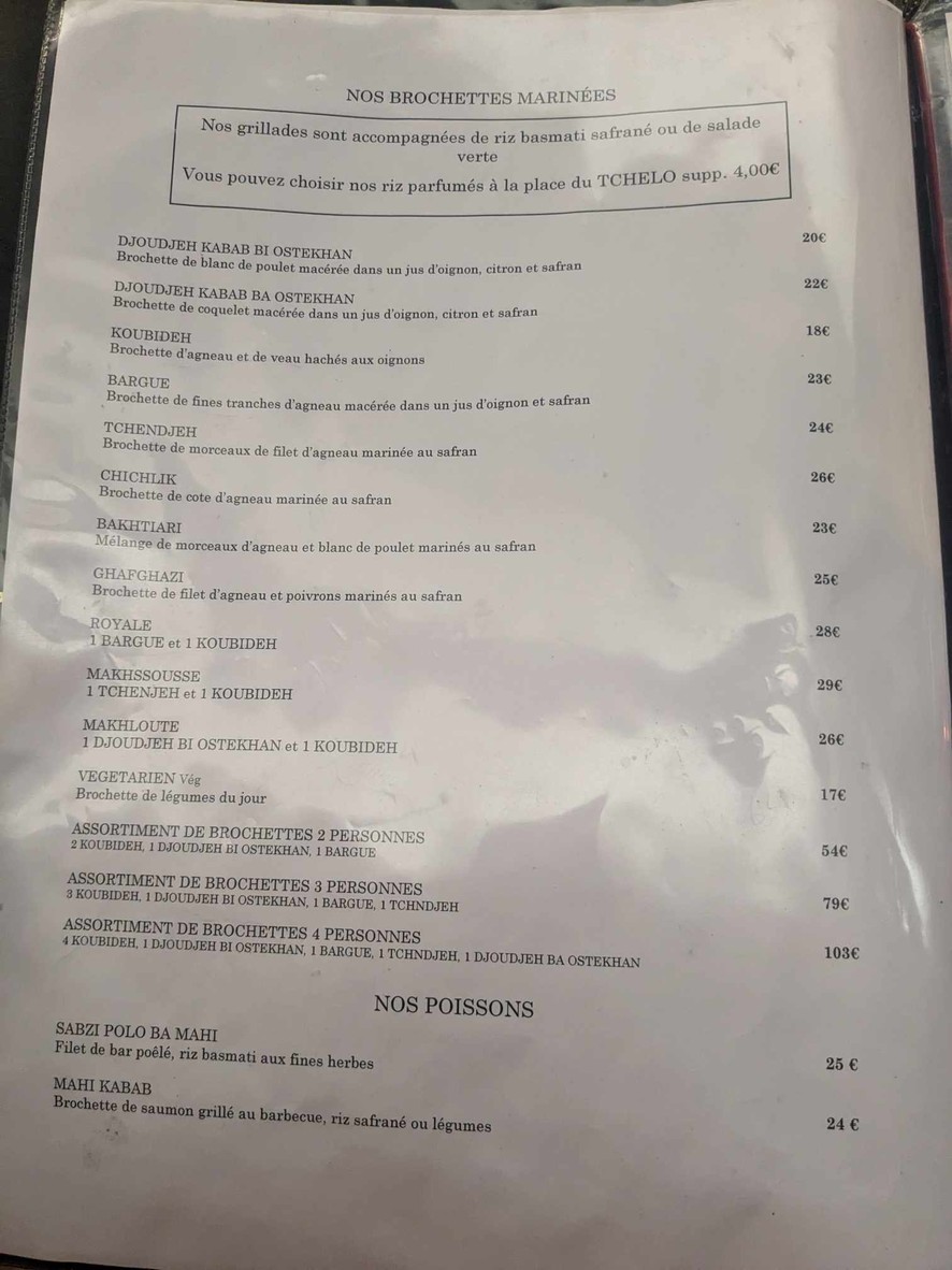 Chapeau menu 2