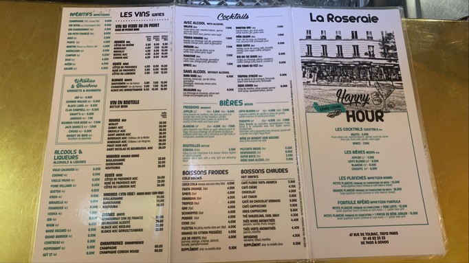 Brasserie la Roseraie