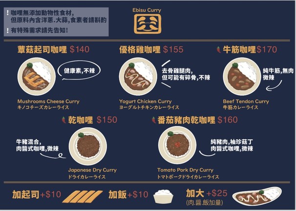Ebisu curry&coffee (sin servicio de reserva)