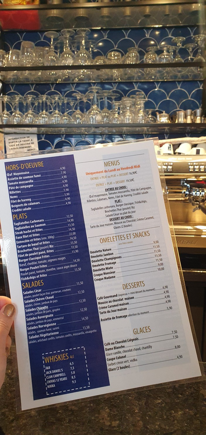 Le Chiquito menu 1