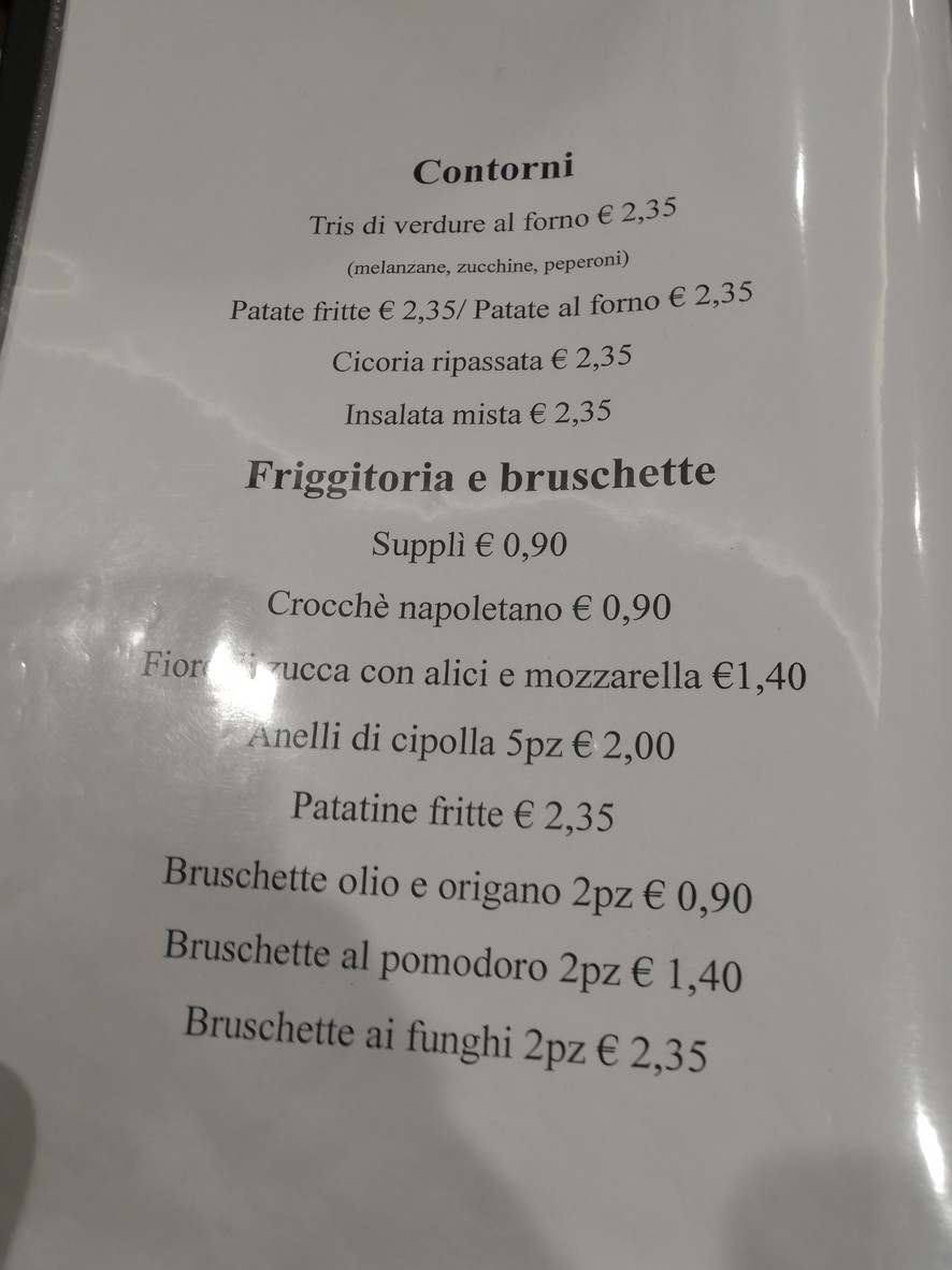 Ristorante La Trincea menu 4
