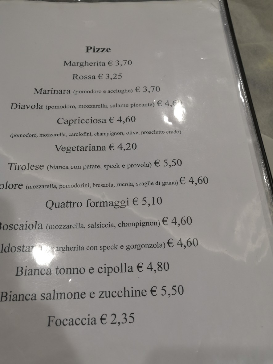 Ristorante La Trincea menu 5