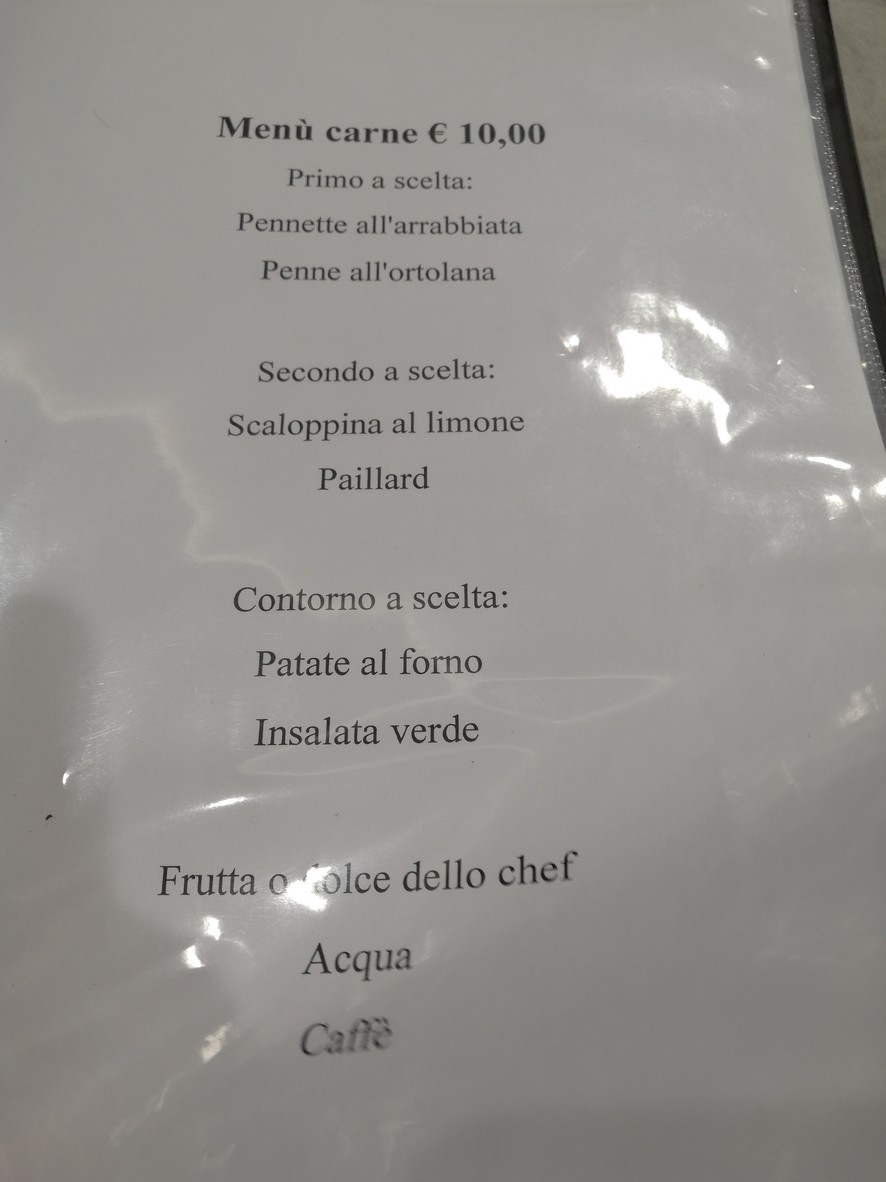 Ristorante La Trincea menu 6