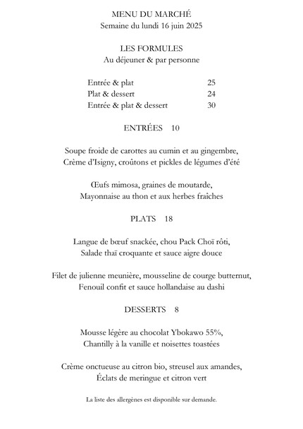 LES COMÉDIENS - Bistro des théâtres