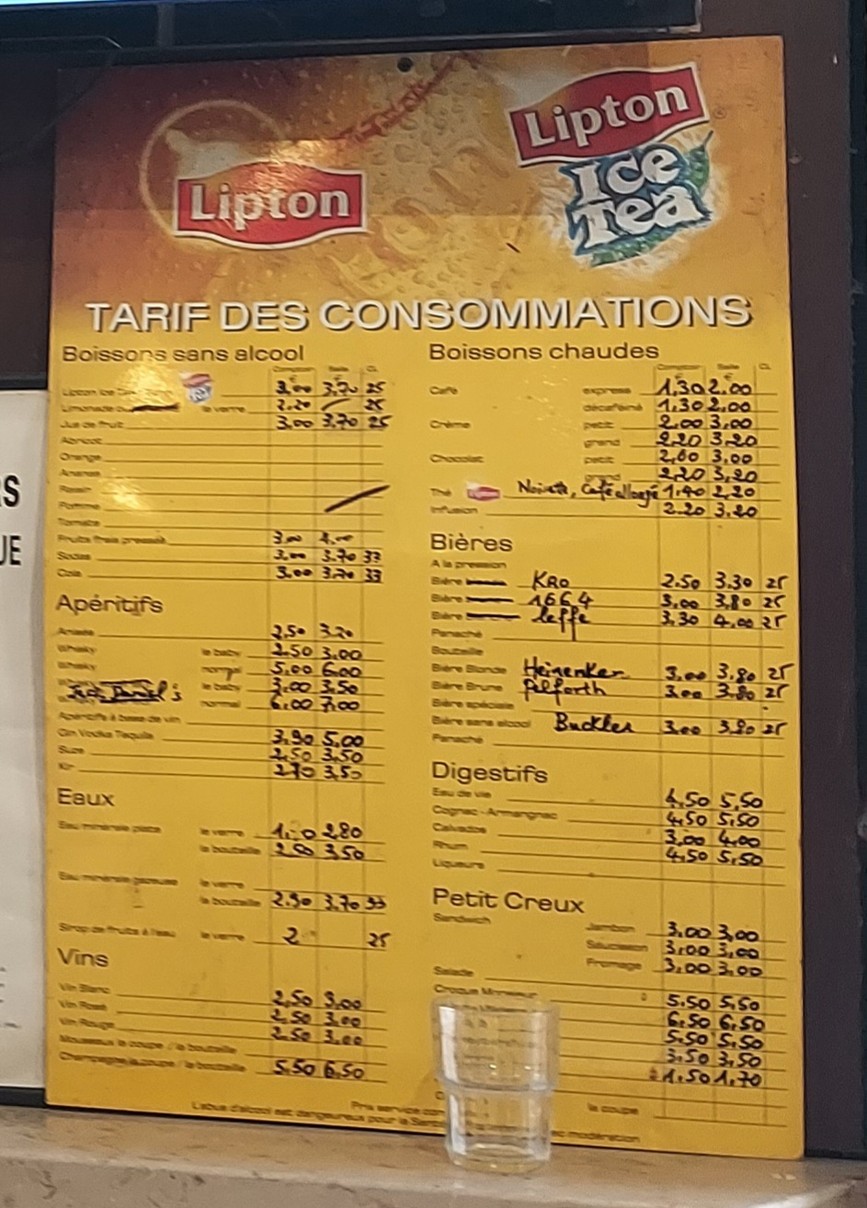Iris Café menu 3