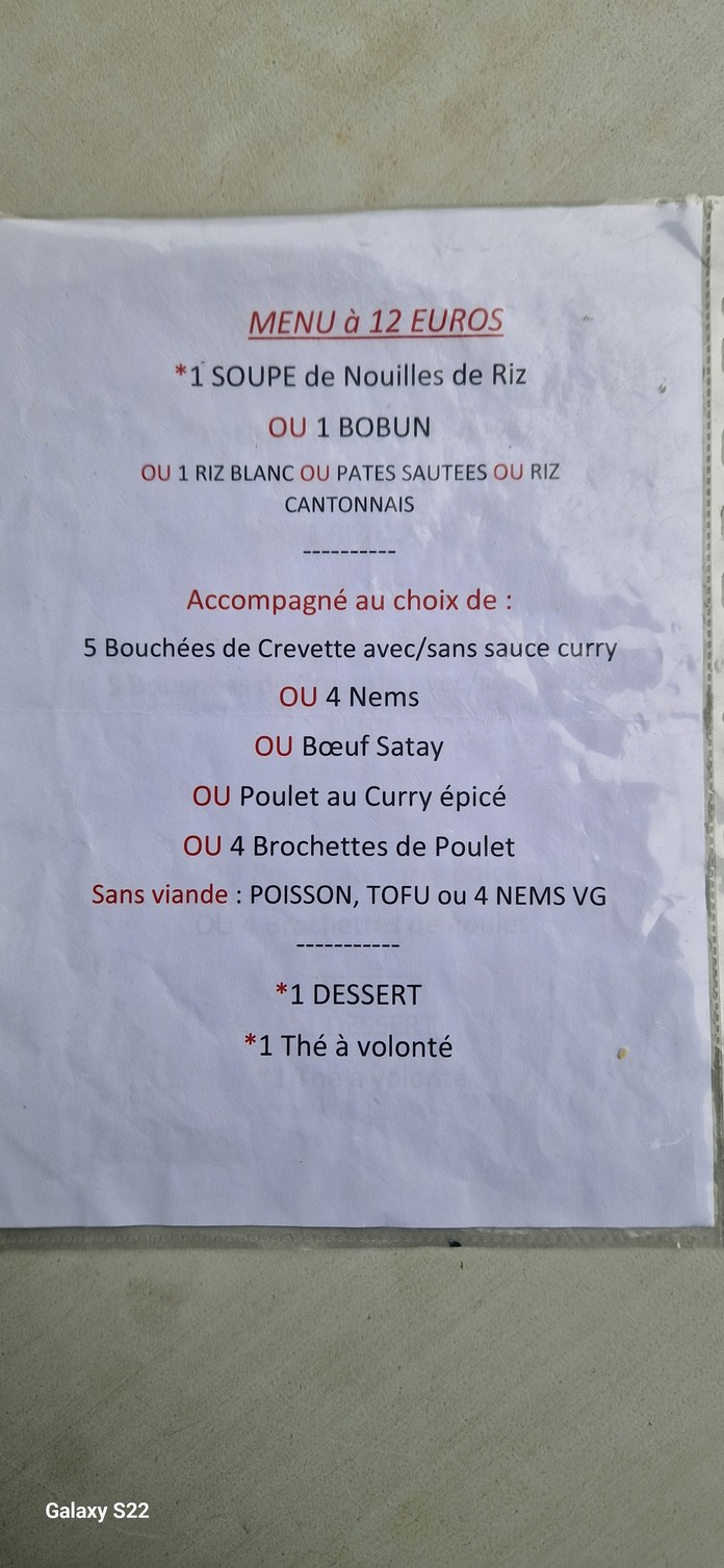 Chez lili apsara menu 1