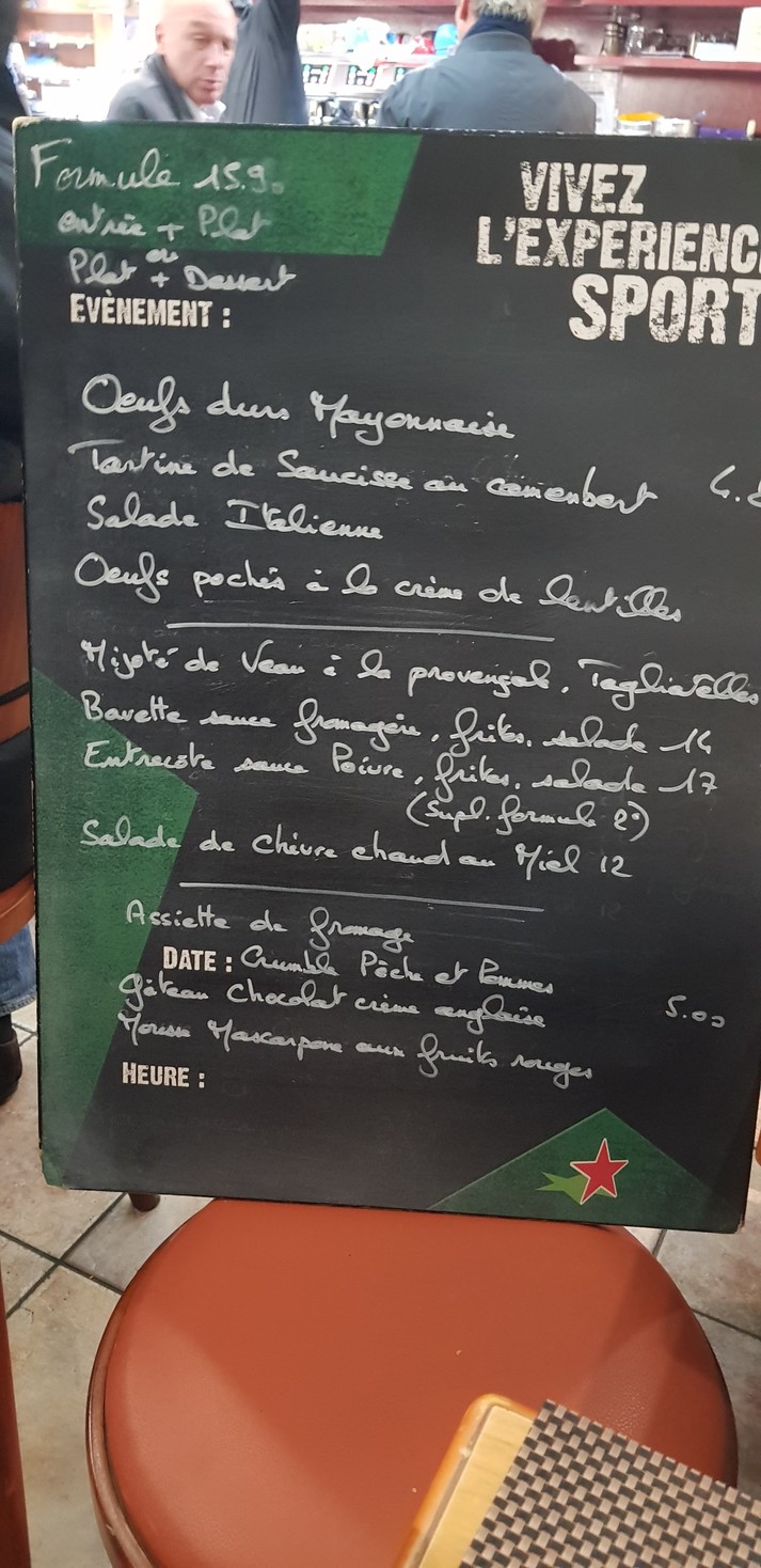 Celtique menu 1