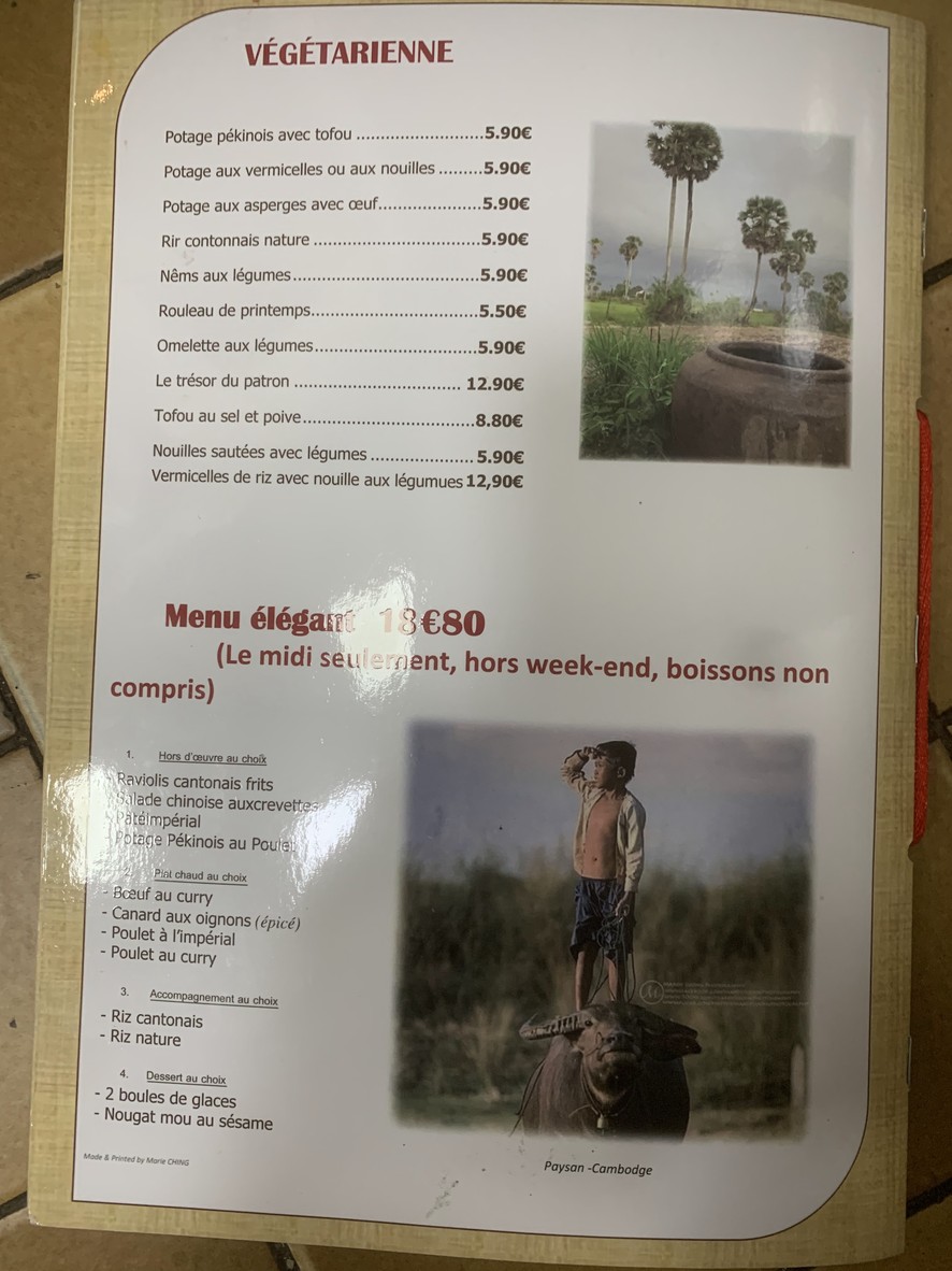 Kim Yang 2 menu 6