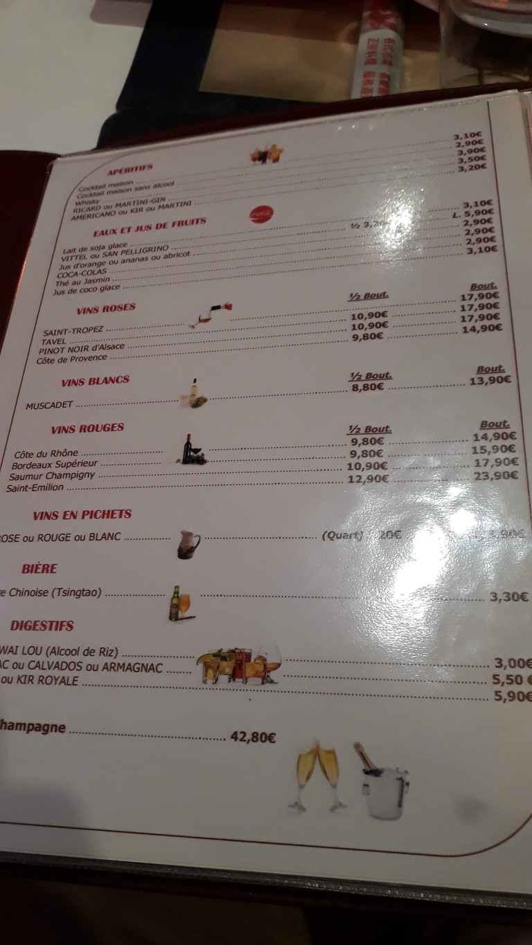 Kim Yang 2 menu 8