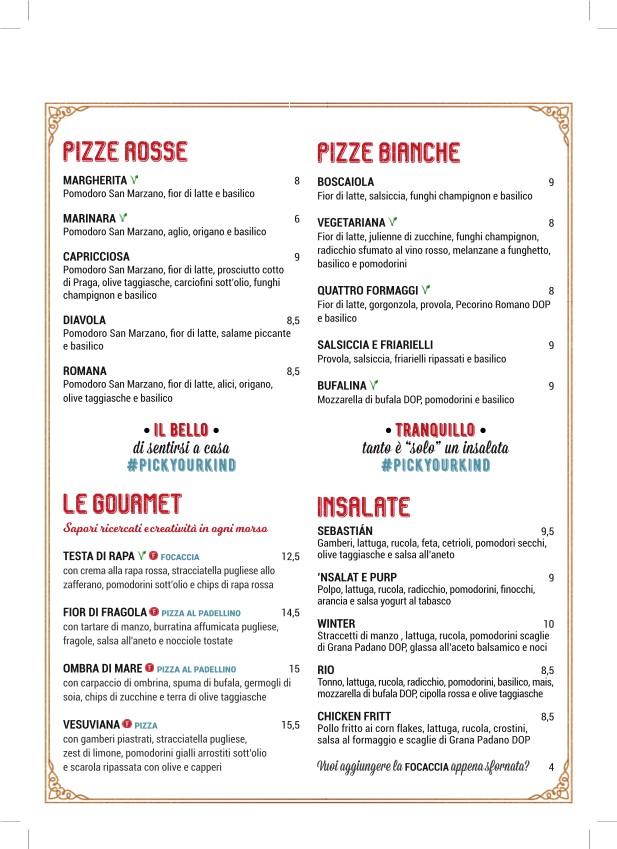 Farina Kitchen menu 3