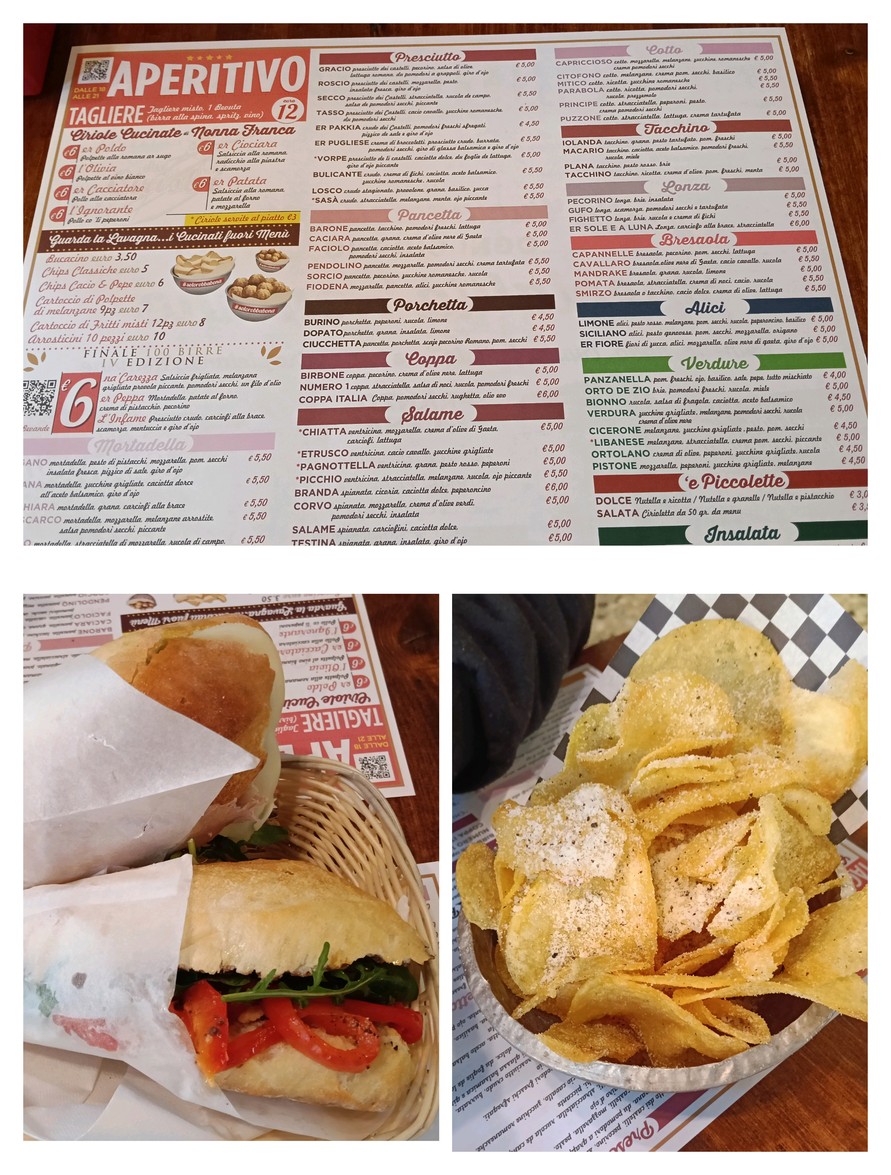 Dar Ciriola menu 2
