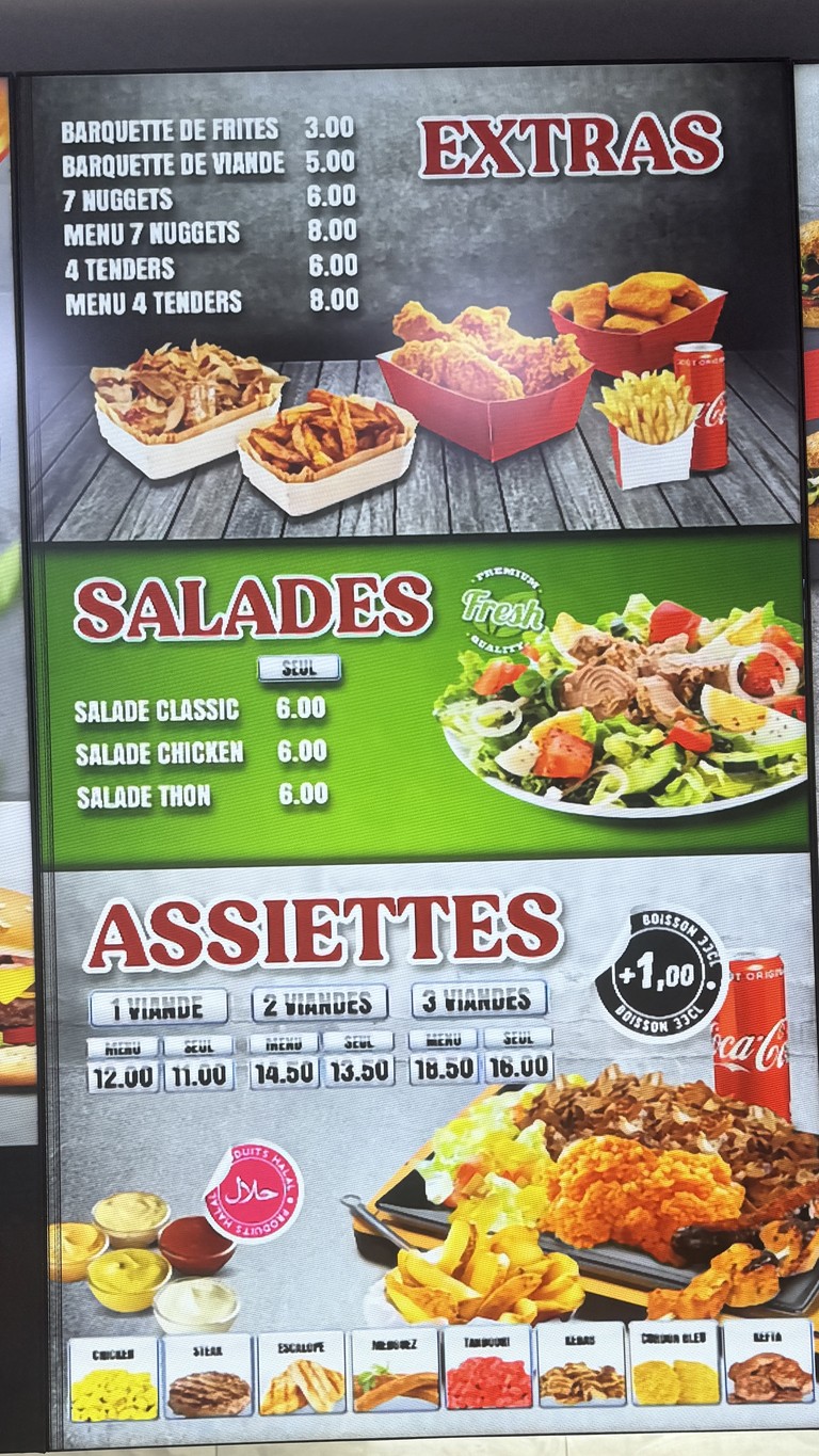 Le Royal Palace menu 3