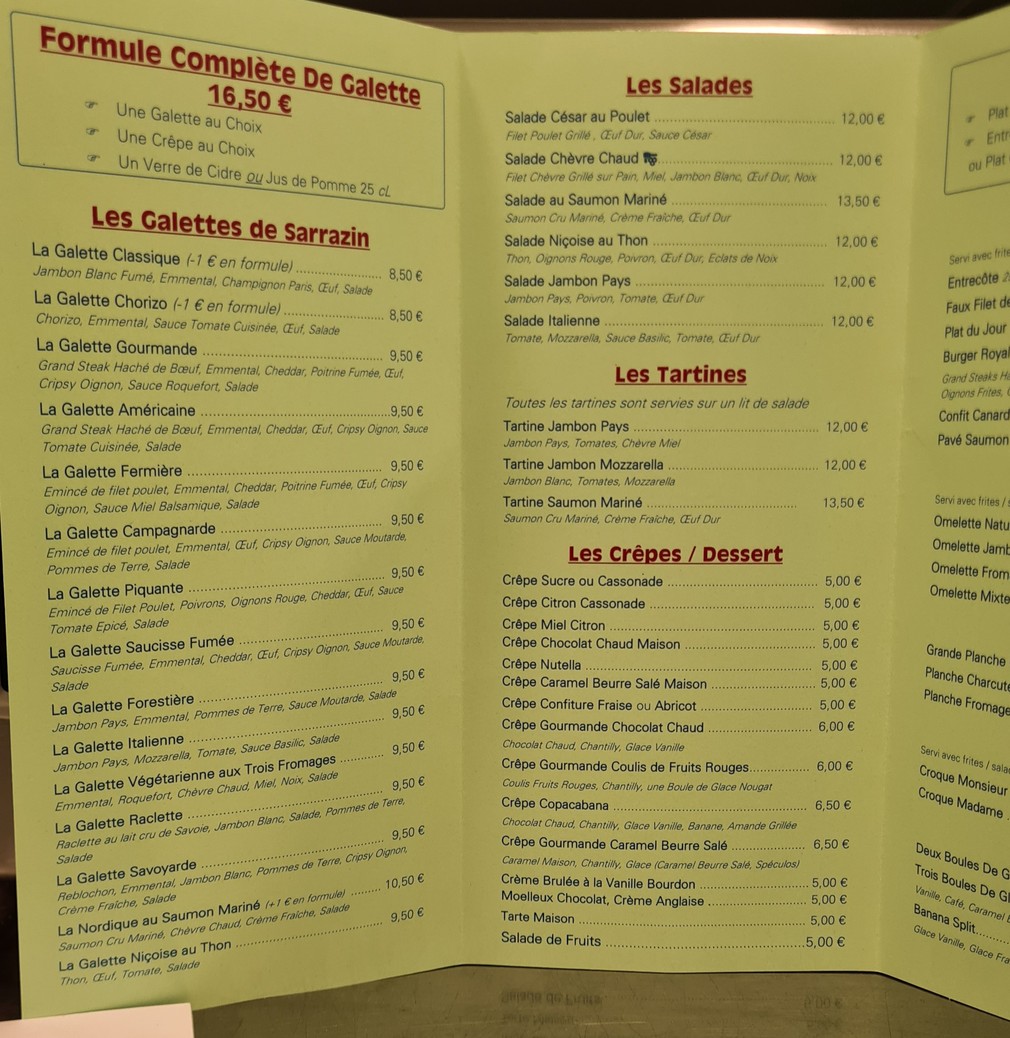 Royal Cochin menu 2