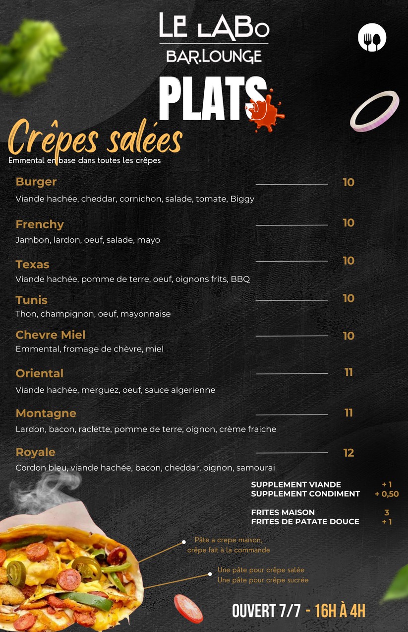 Le Labo menu 2
