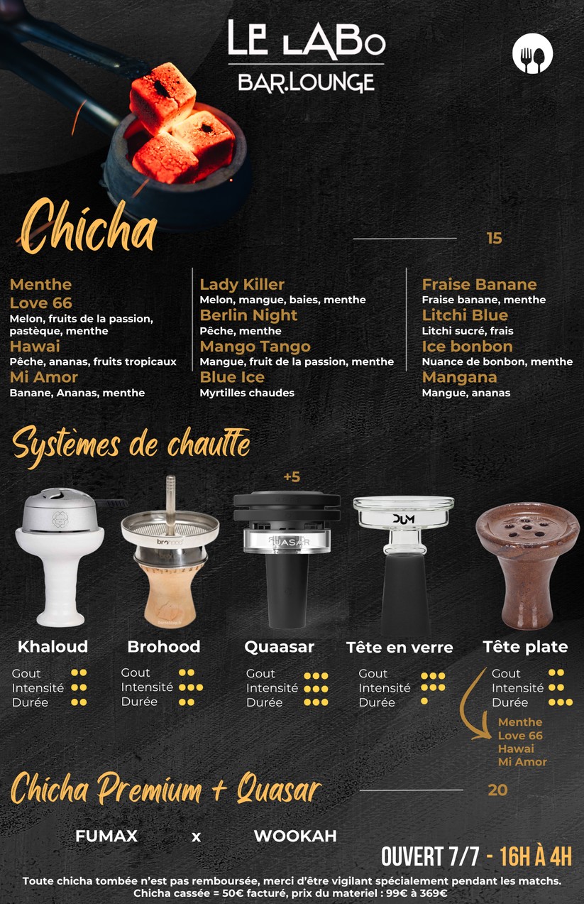 Le Labo menu 4