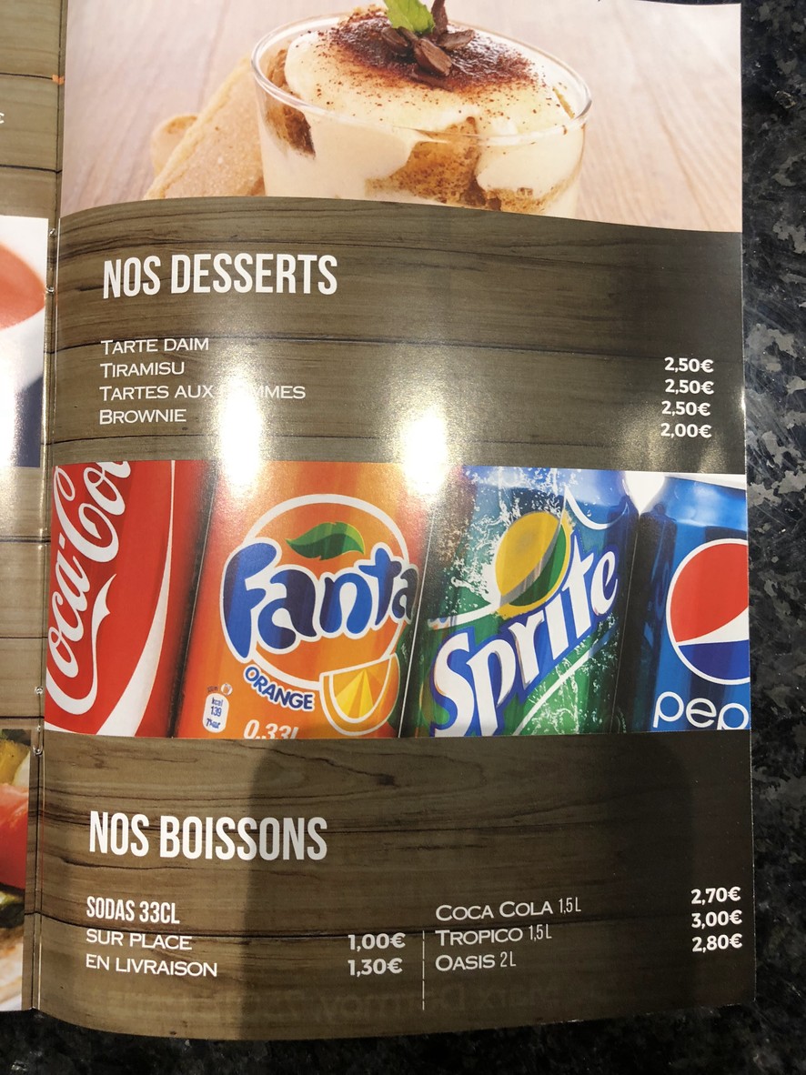 5 Pizz menu 2