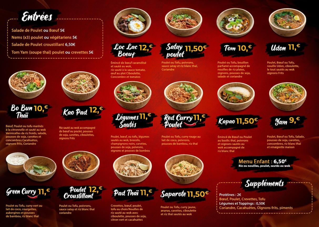 MAK MAK Paris menu 2