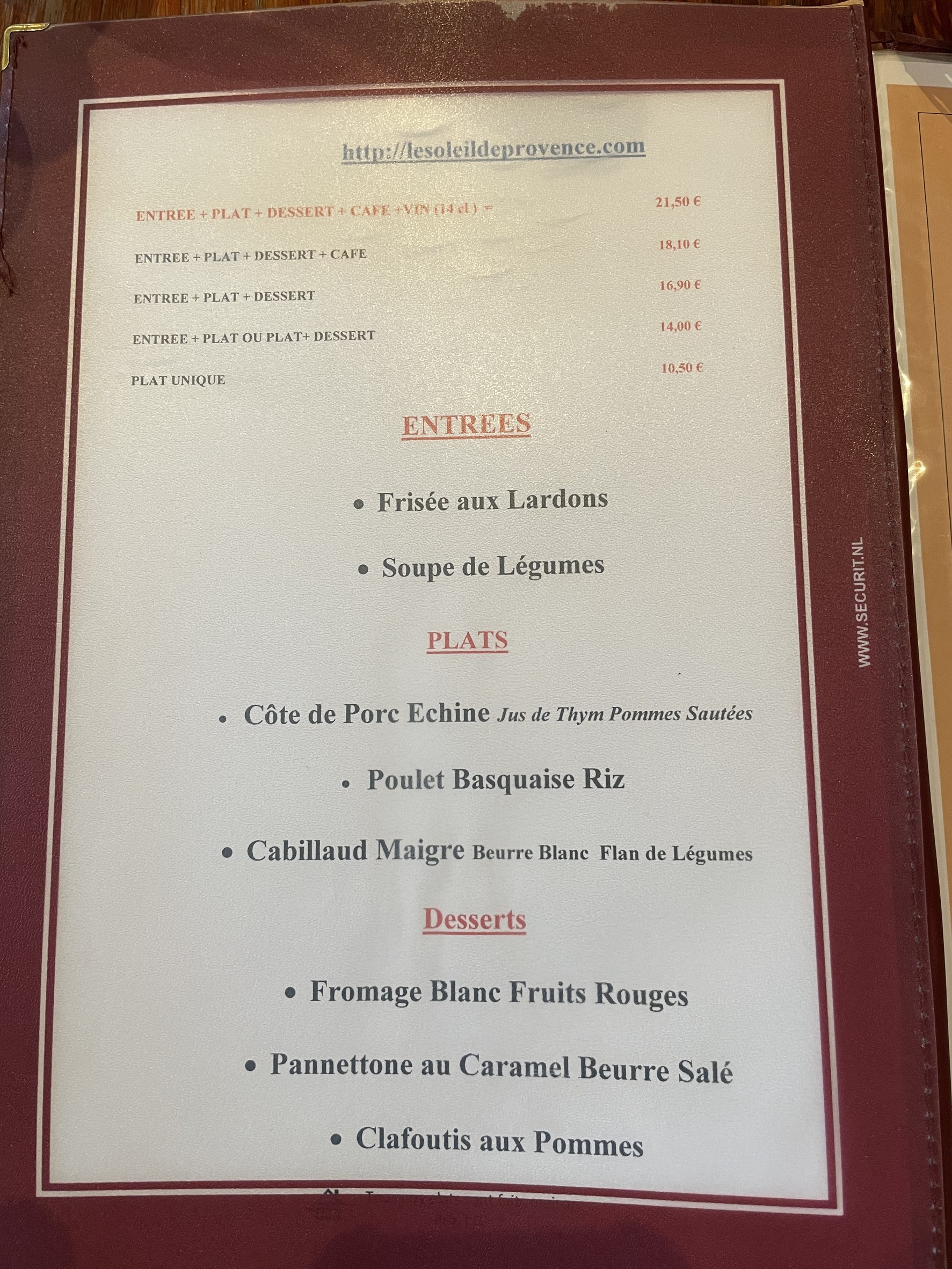 Menu image 1