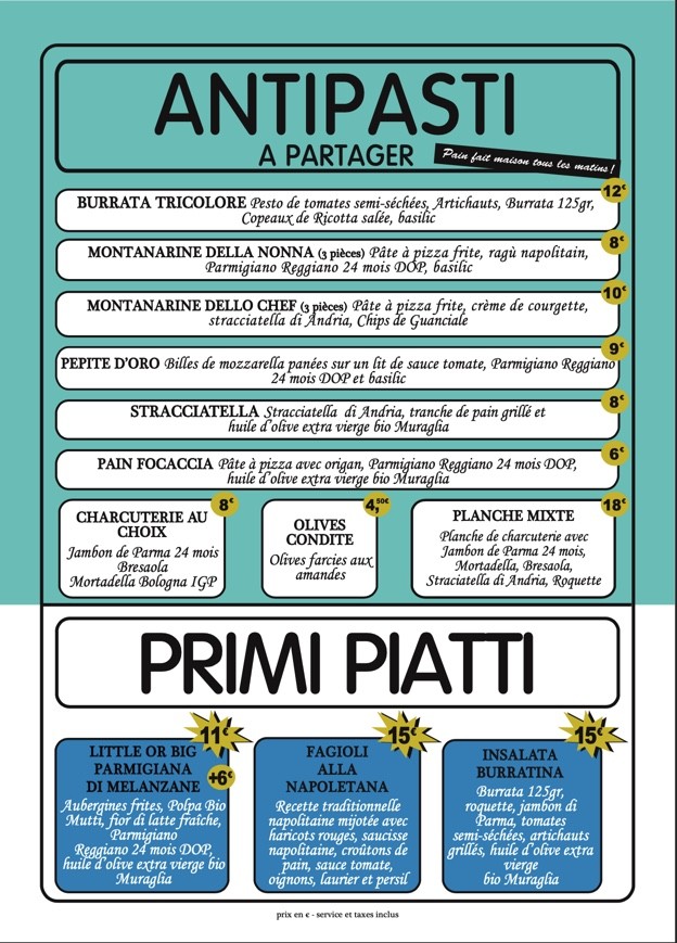 Popine menu 2