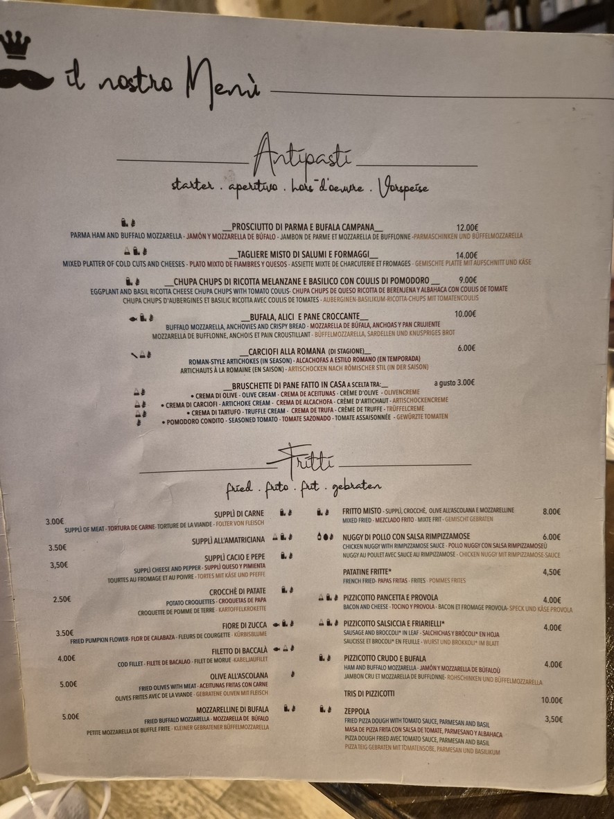 Rimpizzamose Forno e Cantina menu 1