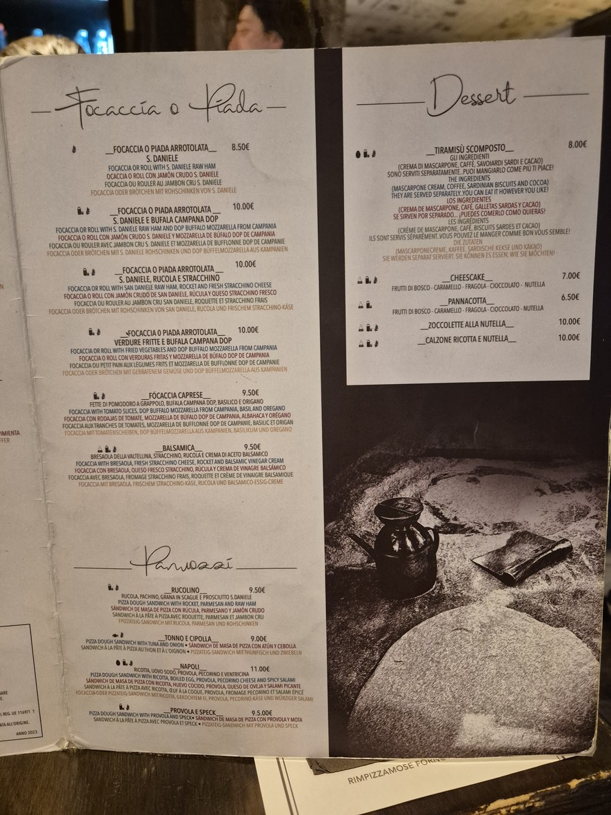 Rimpizzamose Forno e Cantina menu 6