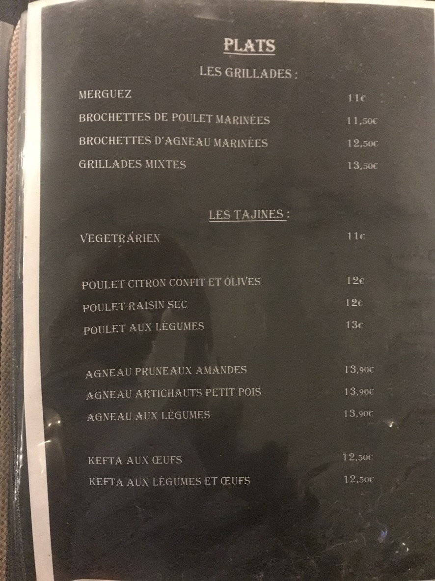 Chez Younice menu 3